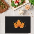 thumbnail image 5 of Fall Washable Placemat for Office Restaurant Coffee Table Decoration - Fade-Resistant Nature Cute Plants Placemat Maple Placemats - Pack Of 6 17.7x13in, 5 of 5