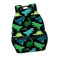 thumbnail image 2 of Mochila Pequeña para Mochila Pequeña Mochila Mochila Moderna Simple Mochila de Escuela Mochila Linda para para Pequeños Negro Baoblaze Mochila de dinosaurio, 2 of 8