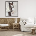 thumbnail image 3 of Stupell Industries Rustic Lodge Henry Horse Funny Tongue Gray Floating Frame Canvas Art, 25 x 31, by Ashley Justice, 3 of 8