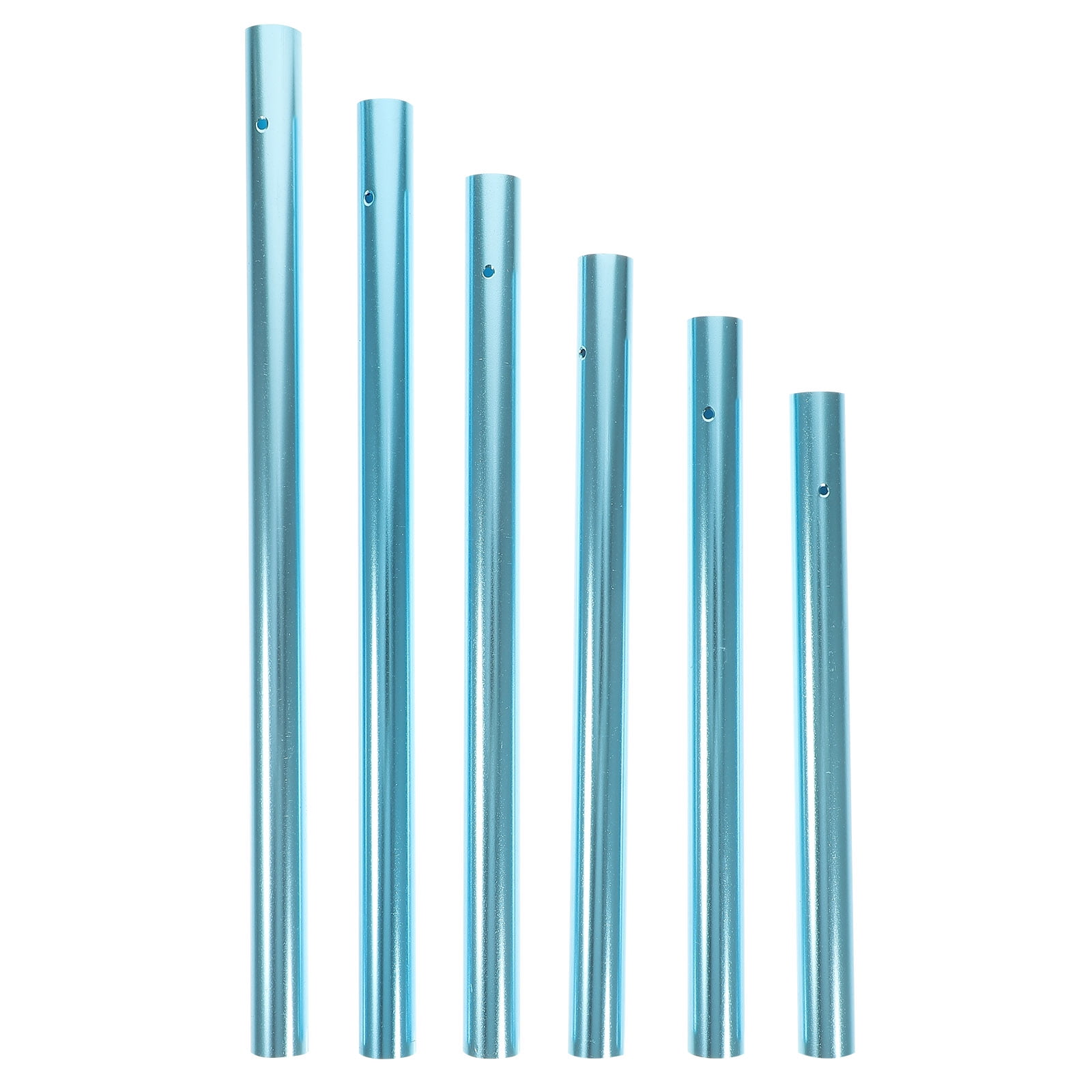 Ensemble 30 Tubes Carillon à Vent Aluminium - 6 Tailles Pour DIY Décoration Jardin