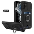 thumbnail image 1 of Slide Camera Lens Protector Silicone Case Compatible Samsung Galaxy S23 Ultra/s23 Plus/s23 With Magnetic Ring Stand, 1 of 3