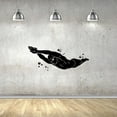 thumbnail image 2 of Professional Swimming Player Silhouette Freestyle Swimming Stroke Vinyl Wall Sticker Wall Art Decal Sports Boys Girls Kids Room Bedroom Swimming Wall Sticker Vinyl Decoration Size (18x20 inch), 2 of 3