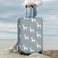 thumbnail image 7 of Disketp Cartoon Poodle Dog Elastic Travel Luggage Cover Travel Suitcase Protective Cover For Trunk Case Apply To 18''-32'' Suitcase Cover-Small, 7 of 7