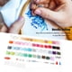 thumbnail image 2 of 50 Colors Threads with Embroidery Needle Felting DIY Craft Tool Set, 2 of 10