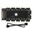 thumbnail image 2 of Divisor De 11 Vías, Concentrador Divisor De 3 Pines, Extensor De Interfaz ARGB, Accesorios De Dispositivo De Control LED RGB, 5V, 2 of 7