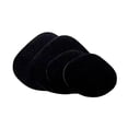 thumbnail image 4 of Kit de 4 parches para reparar tacones y pegatinas para agujeros de zapatos, resistentes al desgaste y prácticos. Negro, 4 of 9