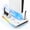 White, variant on Cooling Station for PS5/Slim/Pro Console, Contoller Charger for Disc & Digital Console Stand with RGB Lights (Black)