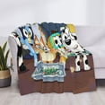 thumbnail image 4 of Saiise Bluey Throw Blanket 40"x30" ,Soft Lightweight Cozy All Season Blanket for Bed,Couch,Car, 4 of 8