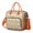 LightColor Dinosaurs Flowers, variant on LightColor Dinosaurs Name Pattern Womens Lunch Box for Work,Insulated Large Lunch Bag for Tween and Teen,Loncheras Para Mujer,Leakproof Adult Lunch Bag for Work,Beach,Travel,Picnic,Camping