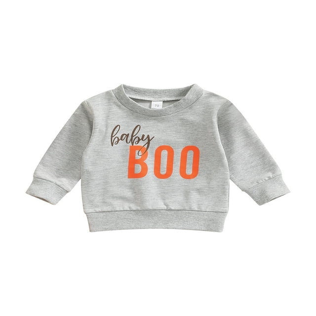 Tenues d'Halloween pour Tout-Petits Garçons Filles Chandails en Molleton Manches Longues Col Rond Chandail Ample Automne