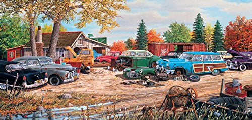 Junkyard Relics 1000pc Jigsaw Puzzle by