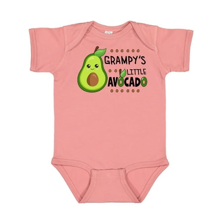 

Inktastic Grampy s Little Avocado with Cute Baby Avocado Gift Baby Boy or Baby Girl Bodysuit