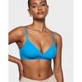 thumbnail image 3 of Bralette INLYRIC Inbarely Triángulo Sin Aros Azul Talla S, 3 of 6