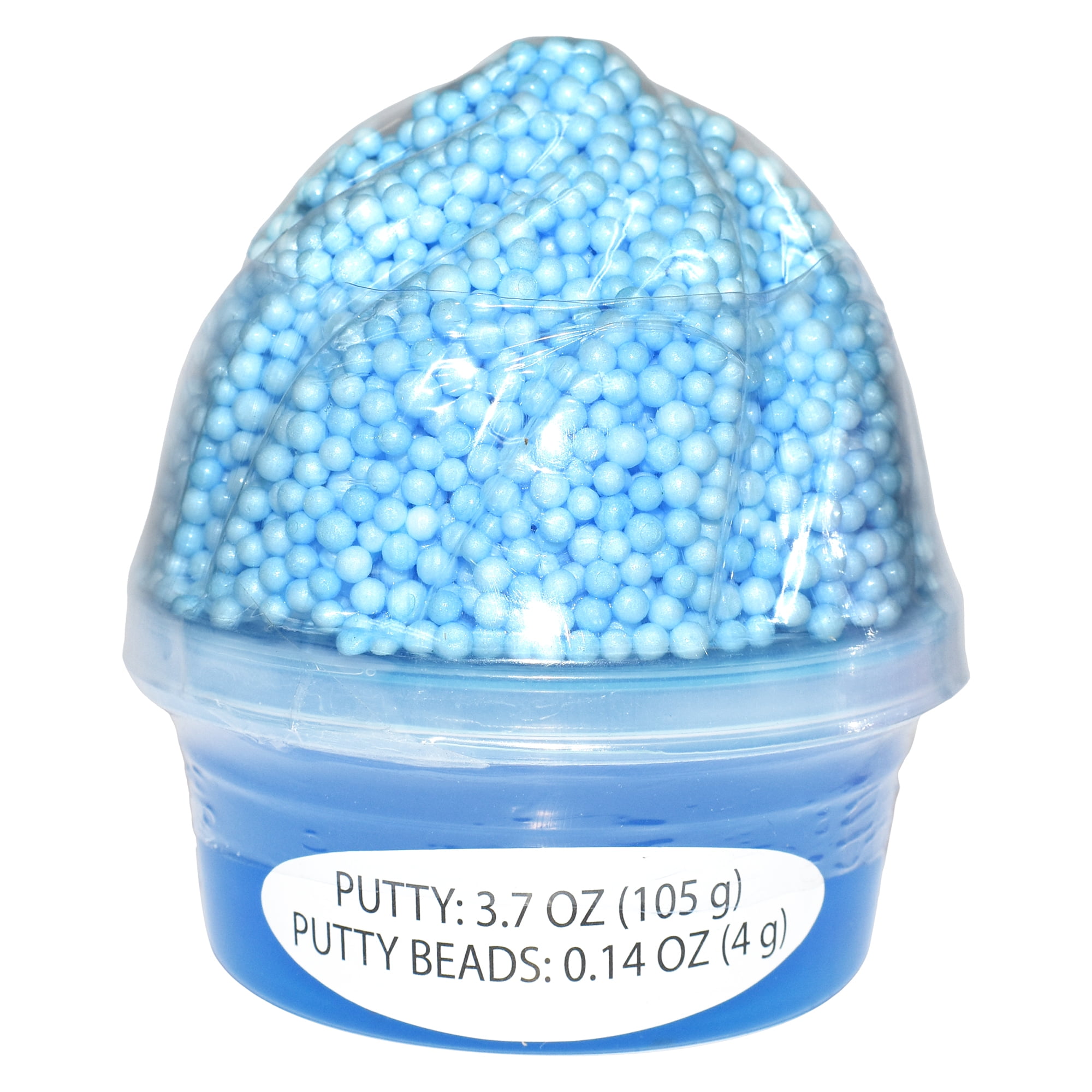 WAY TO CELEBRATE! Way To Celebrate Valentine's Day Novelty & Gags Slime Toy Blue Cup Cake Putty, 1 Piece