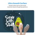 thumbnail image 4 of Xecao Avocado in Space1 for Waterproof Mouse Pad - Extended Contour Mouse Mat, Large Gaming Mousepad Laptop Keyboard Mat with Non-Slip Rubber Base, 4 of 8