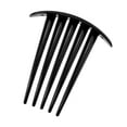 thumbnail image 4 of Unique Bargains 2 Pcs Small Side Combs Teeth Hair Combs Hair Clip Comb 3" PC Black, 4 of 6