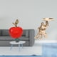 thumbnail image 2 of Figura De Cerámica Con Escultura De Fruta Y Estatua De Resina Con Bandeja Para Servir. Ideal Para Decoración Del Hogar, Cafetería, Estudio, Porche, Sala De Estar O Decoración Navideña., 2 of 8