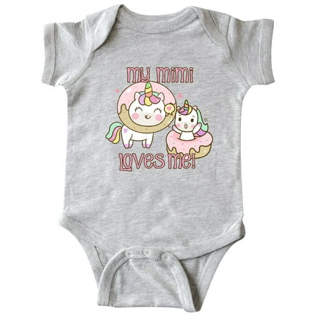 

Inktastic My Mimi Loves Me Gift Baby Boy or Baby Girl Bodysuit