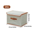 thumbnail image 1 of Connected Lid Storage Box With Large Capacity Folding Clothes Storage And Organization Wardrobe Storage Box Organization Artifact Box Basket, 1 of 6
