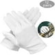 thumbnail image 1 of guante de algodón blanco, guante blanco, guantes de tela blanca, guantes de trabajo blancos, guantes hidratantes, guantes de inspección de joyas, guantes protectores blancos Xemadio QH-131, 1 of 7