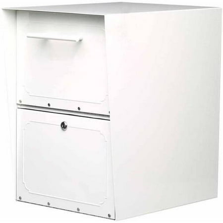 mailboxes oasis architectural drop mount box locking bronze