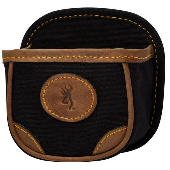 Browning Lona Canvas/Leather Shell Box Carrier, Black