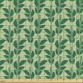 thumbnail image 2 of Ambesonne Garden Art Fabric by the Yard Upholstery, Tropical Leafy Plant, 10 Yards, Pale Khaki Forest Green, 2 of 5
