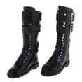 thumbnail image 3 of 1/6 Scale Male Body 12'' Action Figure Boot Shoes for 1:6 HT for Clothing Accessory C, 3 of 9
