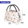 thumbnail image 2 of Honeii Milk Tea Print Cooler Bag Insulated, Large Leakproof Soft Sided Portable Cooler Bag,Lunch Box Lunch Bag, 2 of 6