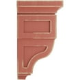 thumbnail image 3 of Ekena Millwork 5"W x 5 3/4"D x 10"H Medium Reyes Wood Vintage Decor Corbel, Salvage Red, 3 of 6