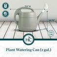 thumbnail image 4 of The HC Companies 2 Gallon Plant Watering Can with Large Mouth Design, Gray, 4 of 9