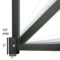 thumbnail image 3 of Barre de Sécurité Réglable Noire pour Porte Patio 48 Pouces, 3 of 10