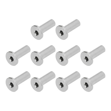 

ESTINK Stainless Steel Protector Sleeves Straight Post Protectors Sturdy Durable For DIY For Indoor Outdoor Applications.