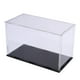 thumbnail image 1 of Caja de exhibición transparente portátil, almacenamiento, protección a prueba de polvo, vitrina, vitrina de exhibición de modelos 34x15x27cm, 1 of 9