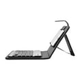 thumbnail image 6 of Leather Bluetooth Keyboard Case for Android Phones Tablets, 6 of 8