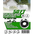 thumbnail image 2 of RV/Travel Trailer 50 ft Adapter Extension Cord NEMA Dryer 14-30P to TT-30R RV 30A 125V, 2 of 3