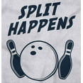 thumbnail image 2 of Split Happens Bowling League Nerd Long Sleeve TShirt Men Women Brisco Brands L, 2 of 6