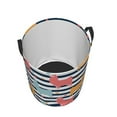 thumbnail image 3 of Goofa Colorful Llama Printed Circular Hamper,Laundry Basket with Handles,Storage Baskets Foldable,Large Capacity Laundry Hamper-Medium, 3 of 8