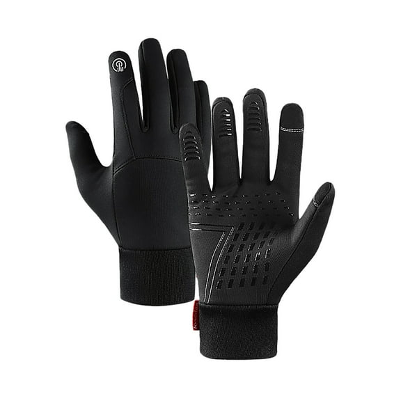 Thermal Warm Gloves for Men Women Windproof Waterproof Winter Gloves Touch Screen Compatible with Non- Grip for Cycling Running Driving Hiking Skiing Sports