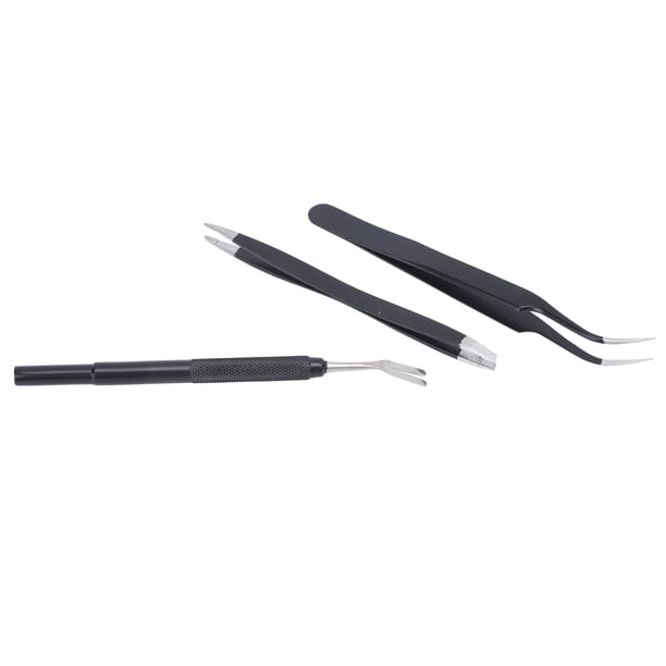 Herramientas para quitar garrapatas juego de herramientas para quitar garrapatas de alta dureza duradero kit de eliminación de garrapatas de acero inoxidable para mascotas para ANGGREK Otros