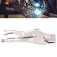 thumbnail image 1 of Adjustable Flat Head Locking  Steel Grip  With Large Contact Area, Quick Release Handle, Labor Saving Lever For Welding, Connecting, And Grinding, 1 of 8