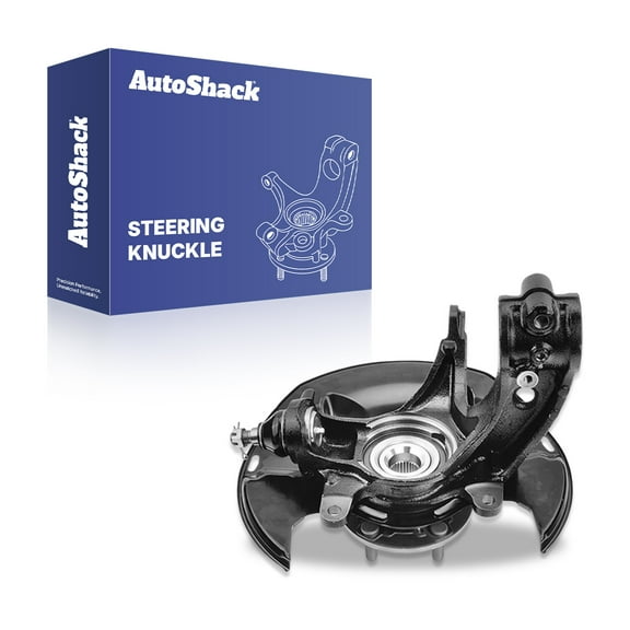 AutoShack Front Steering Knuckle & Wheel Bearing Hub Assembly Left Replacement for 2016-2017 Honda Accord 1-PC