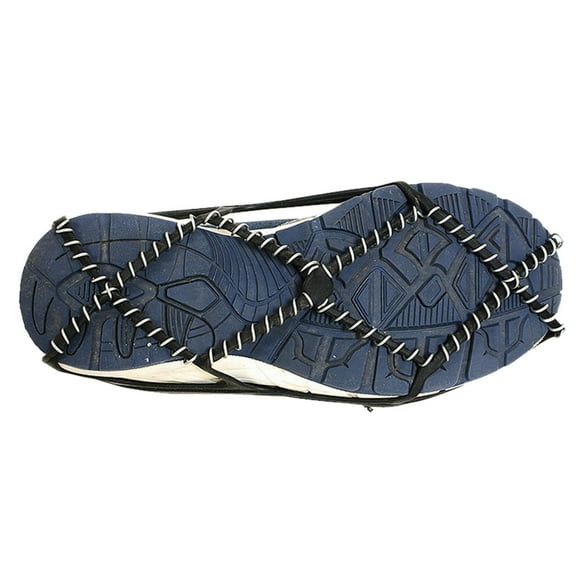 Universal Anti Skid IceCclip Shoe Pair for Snow and Ice Traction Rubber and Steel Material