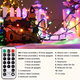 thumbnail image 3 of Guirnalda De Luces 20m 200led 11modos Exterior Jardin 2en1 Xtellar multicolor, 3 of 4