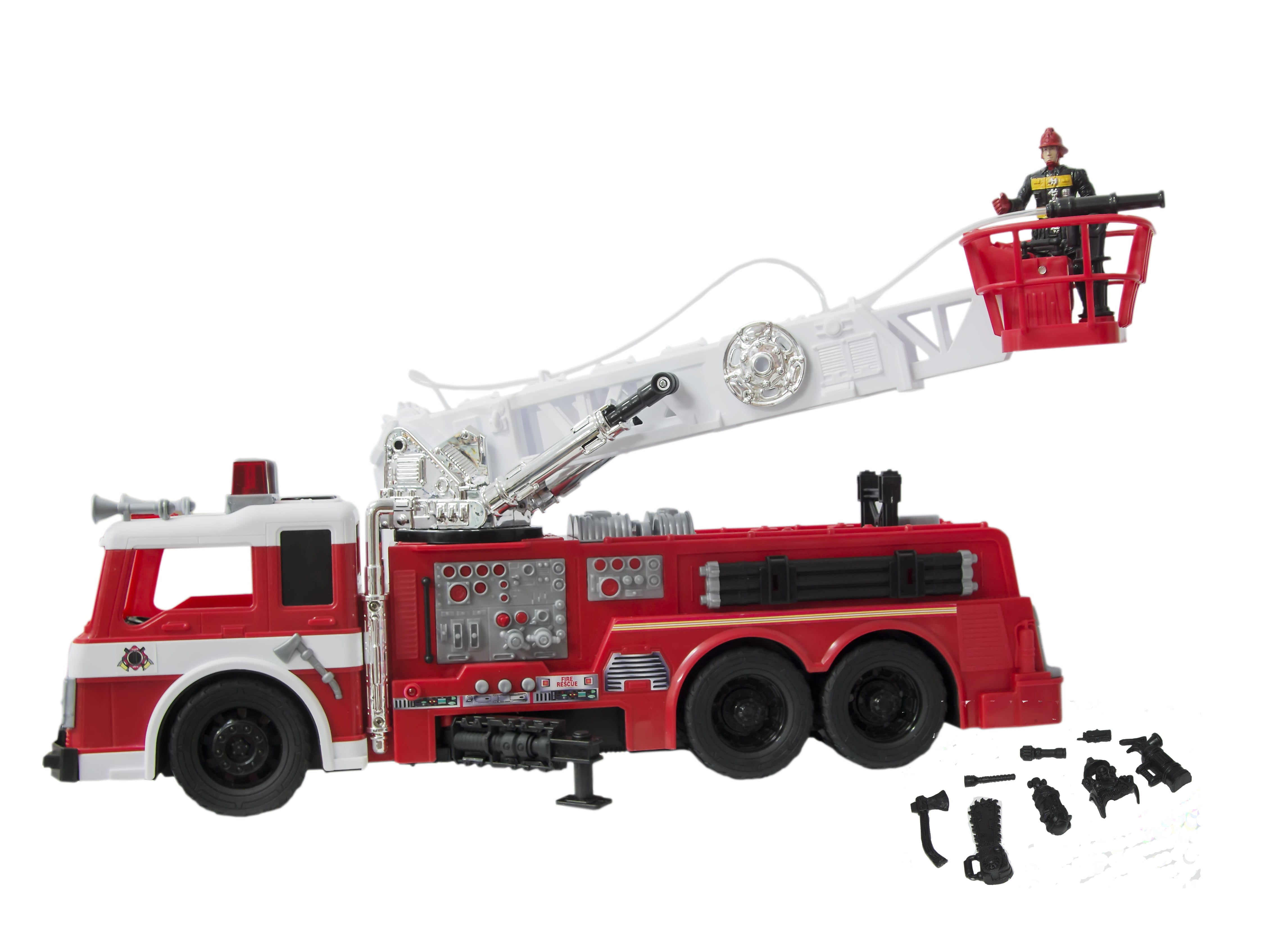kid connection fire truck play set