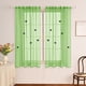 thumbnail image 1 of Uuiauoio Butterfly Window Panels Drapes Curtains Sheer Voile Tulle 39.37×51.18in Door Window Sheer Curtain Panel Butterfly Print Sheer Curtains for Bedroom Living Room Balcony, 1 of 7