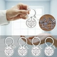 thumbnail image 2 of JeashCHAT To My Son Daughter Keychain Gifts From Mom Dad, Inspirational Gifts Graduation Gifts Birthday Gifts for Daughter Son, 2 of 2