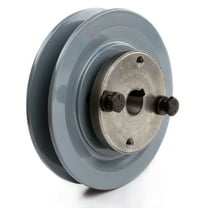 Masterdrive Cast Iron 4.5" Single Groove Pulley Belt B Section 5L with 5/8" Sheave Bushing BK47H