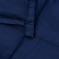 Weighted blanket blue 135x200 cm 10 kg fabric