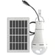 thumbnail image 1 of Bombilla de energía solar, DC5-6V 9W 25 LED Bombilla de energía solar 3 niveles de brillo ajustable Modos de efectos de iluminación regulables/flash/SOS Resistencia al agua IP65, 1 of 4